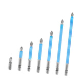 Maxbell 7x Magnetic Screwdriver Bits 25-150mm Electronics Repair Cross Drill Bit Set