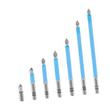 Maxbell 7x Magnetic Screwdriver Bits 25-150mm Electronics Repair Cross Drill Bit Set