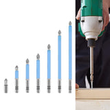 Maxbell 7x Magnetic Screwdriver Bits 25-150mm Electronics Repair Cross Drill Bit Set