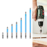 Maxbell 7x Magnetic Screwdriver Bits 25-150mm Electronics Repair Cross Drill Bit Set