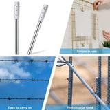 Maxbell 2Pcs High Tensile Wire Tools Lightweight Portable Sturdy Wire Twisting Tools