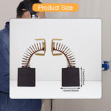 Maxbell Carbon Brush Set 505352801 for 240 Concrete Core Drill Model Accessories