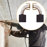Maxbell Carbon Brush Set 505352801 for 240 Concrete Core Drill Model Accessories