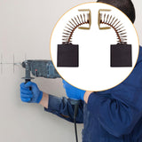 Maxbell Carbon Brush Set 505352801 for 240 Concrete Core Drill Model Accessories