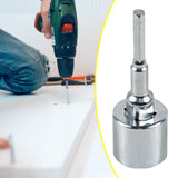 Maxbell Jack Socket Repair Spare Parts Jack Drill Adapter for Outdoor Garage Vehicle Silver 160g