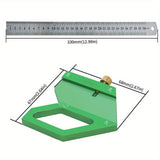 Maxbell Woodworking Scriber Marking Line Ruler Line Gauge for Carpenter DIY Projects