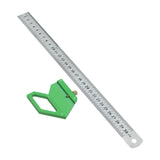 Maxbell Woodworking Scriber Marking Line Ruler Line Gauge for Carpenter DIY Projects