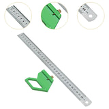Maxbell Woodworking Scriber Marking Line Ruler Line Gauge for Carpenter DIY Projects
