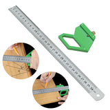 Maxbell Woodworking Scriber Marking Line Ruler Line Gauge for Carpenter DIY Projects