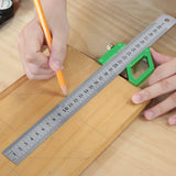 Maxbell Woodworking Scriber Marking Line Ruler Line Gauge for Carpenter DIY Projects