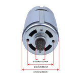 Maxbell Gear Motor 14 Gear Electric Drill Accessory Mini Performance DIY Replacement