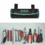 Maxbell Drill Bit Organizer Bag Tool Roll up Bag Tool Pouch for Electrician Hobbyist