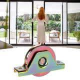 Maxbell Sliding Gate Caster Smooth V Groove Wheel for Door Sliding Gate Rolling Gate Colorful 90mm