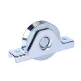 Maxbell Sliding Gate Caster Smooth V Groove Wheel for Door Sliding Gate Rolling Gate Argent 80mm