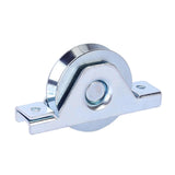 Maxbell Sliding Gate Caster Smooth V Groove Wheel for Door Sliding Gate Rolling Gate Argent 90mm