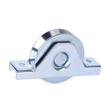 Maxbell Sliding Gate Caster Smooth V Groove Wheel for Door Sliding Gate Rolling Gate Argent 90mm
