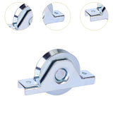 Maxbell Sliding Gate Caster Smooth V Groove Wheel for Door Sliding Gate Rolling Gate Argent 90mm