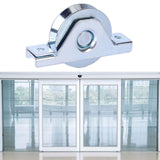 Maxbell Sliding Gate Caster Smooth V Groove Wheel for Door Sliding Gate Rolling Gate Argent 90mm