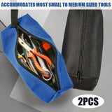 Maxbell 2 Pieces Small Tool Bags Water Resistant Tool Pouches for School Electrician