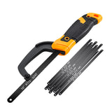 Maxbell Compact Hacksaw with 11 Saw Blade for Tile Wood Metal Cutting Aluminum Frame