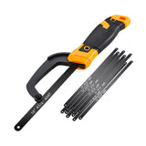 Maxbell Compact Hacksaw with 11 Saw Blade for Tile Wood Metal Cutting Aluminum Frame