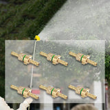 Maxbell 6 Pieces Hose Barb Fittings 8.5mm 2 Way Straight Air Hose Fittings for Water