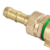 Maxbell 6 Pieces Hose Barb Fittings 8.5mm 2 Way Straight Air Hose Fittings for Water
