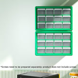 Maxbell Drawer Storage Cabinet 12 Drawers Drawer Organizer for Office Screws Jewelry