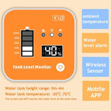 Maxbell Wireless Water Tank Level Detector IP65 Waterproof Easy to Install Indicator