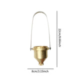 Maxbell Paint Viscosity Cup Sturdy Sturdy Copper Professional Single Cup #4 Cup