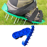 Maxbell 1 Pair Spiked Shoes Aerator Tool for Cover Installation Patio Epoxy Flooring
