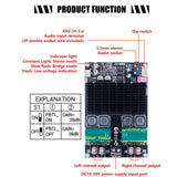 Maxbell Amplifier Board Bridged Mono Subwoofer Speaker 10-30V 100W+100W Two Channel