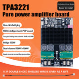 Maxbell Amplifier Board Bridged Mono Subwoofer Speaker 10-30V 100W+100W Two Channel