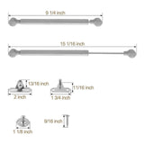 Maxbell 2x Toy Box Hinges Soft Close Bedroom Household Quiet Flat Lid Support Hinges
