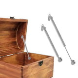 Maxbell 2x Toy Box Hinges Soft Close Bedroom Household Quiet Flat Lid Support Hinges