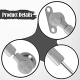 Maxbell 2x Toy Box Hinges Soft Close Bedroom Household Quiet Flat Lid Support Hinges