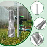 Maxbell Screw Extractor Bolt Extractor for Stripped Screws Faucet Water Pipe Threads 4 inch