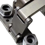 Maxbell Heavy Duty Concealed Door Hinges 180 Degree Stable for Fire and Marble Doors