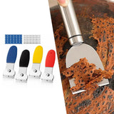 Maxbell Multipurpose Scrapers Cleaning Tools Paint Strip Tool for Tiles Glass Decals 4 Scrapers