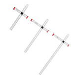 Maxbell Square Ruler Drilling Positioning Ruler for Template Crafting Shelves Door 60cm