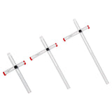 Maxbell Square Ruler Drilling Positioning Ruler for Template Crafting Shelves Door 60cm