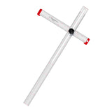 Maxbell Square Ruler Drilling Positioning Ruler for Template Crafting Shelves Door 90cm