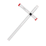 Maxbell Square Ruler Drilling Positioning Ruler for Template Crafting Shelves Door 90cm