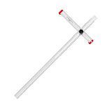 Maxbell Square Ruler Drilling Positioning Ruler for Template Crafting Shelves Door 120cm