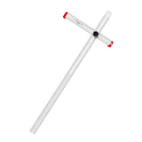Maxbell Square Ruler Drilling Positioning Ruler for Template Crafting Shelves Door 120cm
