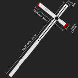 Maxbell Square Ruler Drilling Positioning Ruler for Template Crafting Shelves Door 120cm