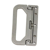 Maxbell Spring Loaded Handle Folding Metal Case Chest Handle for Toolbox Crates Case