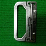 Maxbell Spring Loaded Handle Folding Metal Case Chest Handle for Toolbox Crates Case