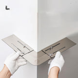 Maxbell Drywall Corner Tool Set Metal Sturdy for Cement Tiling Construction Scraping