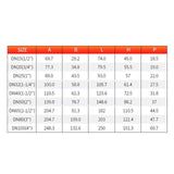 Maxbell PVC Ball Valve Sturdy Pipe Fitting for Sewage Pump Outdoor Irrigation System Inner diameter 7.5cm